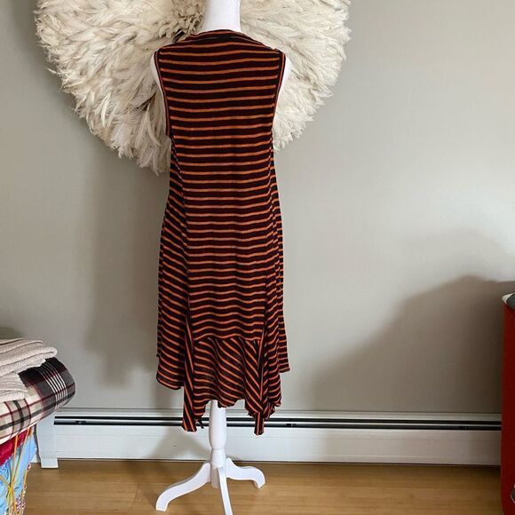 ALC striped asymmetrical dress - Picture 2 of 7
